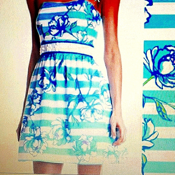 Lilly Pulitzer Strapless Dress - Picture 2 of 8